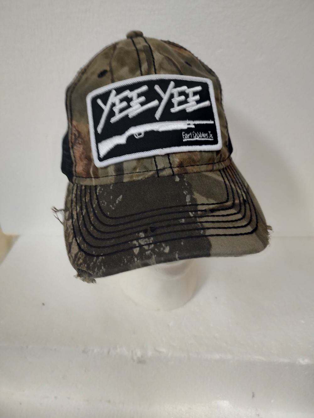 Yee Yee Camo Patch Trucker Hat Snapback